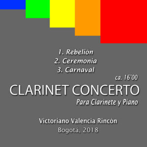 Concierto para clarinete y piano